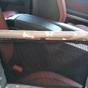 Silla de auto para perro pequeño Caja plegable para coche con sujeción en el reposacabezas Cinturón de seguridad con mosquetón Tela Oxford 40 x 30 x 6
