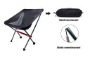 Silla de camping cuadrada plegable para exteriores 68 x 56 x 58 cm Altura del asiento 39 cm Capacidad de carga 150 kg Silla ligera y portátil de tela oxford 5