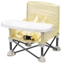 Silla infantil plegable portátil 30x31x37 cm Silla de comedor de plástico con asiento elevador Adecuada para viajes, exteriores y para comer Mobiliario infantil 6