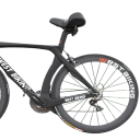Sillín de bicicleta ergonómico y suave de 32,5 x 26 cm, acolchado, grueso y transpirable, para bicicleta de carretera y montaña, cómodo sillín 3