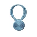 Silné magnetické spony na záclony dekorativní úvaz 45 cm polyester magnetické uchycení pro stažení závěsů a záclon 5