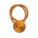 Silné magnetické spony na záclony dekorativní úvaz 45 cm polyester magnetické uchycení pro stažení závěsů a záclon 9