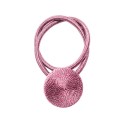 Silné magnetické spony na záclony dekorativní úvaz 45 cm polyester magnetické uchycení pro stažení závěsů a záclon 2