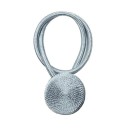 Silné magnetické spony na záclony dekorativní úvaz 45 cm polyester magnetické uchycení pro stažení závěsů a záclon 8