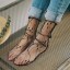 Silónové ponožky so vzorom 15
