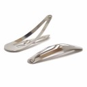 Silver Hair Clips 50 pcs J3327 3