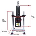 Simulador de sexo automatizado controlável através de aplicação móvel, 0–420 movimentos/min, telescópico 6 cm, 37x17x15 cm embalagem discreta 4