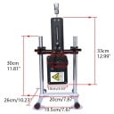 Simulador de sexo automatizado controlável através de aplicação móvel, 0–420 movimentos/min, telescópico 6 cm, conjunto com acessórios embalagem 4