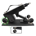 Simulateur de sexe automatisé avec angle réglable, régulation de la vitesse et ensemble de 3 godemichés et 3 plugs anaux emballage discret 3