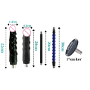 Simulatore di sesso automatizzato con telecomando, movimento telescopico e 5 diversi accessori confezione discreta 3