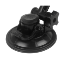 Simulatore sessuale con ventosa e accessorio rosa a pallini 18x3 cm movimento telescopico 45 mm confezione discreta 4