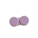 Single-colour Plastic Contact Lens Case with L and R Markings for Everyday Use and Transport 1