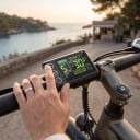 Sinusregulator til børsteløs motor 500 W FOC Farvet LCD-display S866 Understøttelse af PAS og lavniveau-bremser Sort Til elcykel 5
