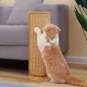Sisal kradsemåtte til katte 30x60 cm Sofa- eller vægbeskyttelse Selvklæbende kradsemåtte Naturligt holdbart materiale 6