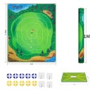 Sisäminigolf Golfimatto pistealueilla 1 x 1,25 m Iskumatto 41 x 21 cm Vihreä Kotona ja toimistossa harjoitteluun 2