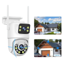 Sistem de camere de securitate WiFi PTZ NVR 8 canale 8 camere negru conexiune wireless detectie persoane pentru monitorizarea casei si terenului 4