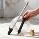 Sistem de sablare pentru aparat de spălat cu presiune Filet M22 mascul Pro Kränzle Accesoriu din oțel inoxidabil 46 cm Duza ceramică Țeavă 3 m 2