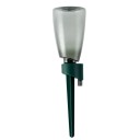 Sistema de rega automática com reservatório Regador automático de gotejamento para flores e ervas Fluxo ajustável Plástico ecológico Verde 3