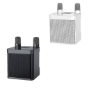 Sistema karaoke portatile Bluetooth con doppio microfono 25W HIFI Altoparlante Festa domestica KTV Extra Bass Stereo 3000mAh AUX Senza fili 2