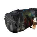 Síťovaná taška na potápěčské vybavení 94 x 38 x 38 cm Kapacita 100 l Polyesterová průsvitná sportovní taška na pláž, bazén a vodní sporty 3