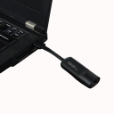 Síťový převodník USB-C na RJ45 2500Mbps LAN adaptér externí Ethernet karta Plug & Play černé provedení pro notebook PC 2