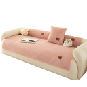 Sittdyna med halkskydd 70 x 90 cm sherpa tvättbar i tvättmaskin skyddande överdrag för soffa, divan och fåtölj i vardagsrummet 13