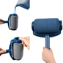 Självsugande trumborste 20 x 21 cm för målning av väggar Latexpensel Stor rollerpensel för snabb färgapplicering 2