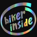 Sjovt bilklistermærke B460 8