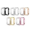 Skærmbeskyttelse til Apple Watch 40 mm, beskyttende TPU cover til Series 4, 5, 6 og SE, stødabsorberende beskyttelse til smartwatches 3