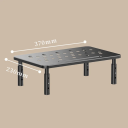 Skærmholder 37 x 23 cm Justerbar stander til skærm Ergonomisk monitorstand Metal konstruktion med opbevaringsplads 2
