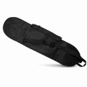 Skateboard-laukku olkahihnalla Sisäinen verkkotasku Oxford-kangasta 600 D Musta Skateboard- ja suojavarusteet 2