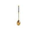 Ske med keramisk dekoration 9