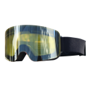 Ski Goggles 17.6 x 9.8 cm UV400 Unisex Acetate Anti-Fog Three-Layer Protective Goggles for Skiing and Snowboarding 4