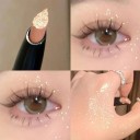 Skimrende cremeskygge Cremeskyggestift Ultrapigmenteret øjenblyant Highlighter Vandfast V243 4
