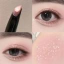 Skimrende cremeskygge Cremeskyggestift Ultrapigmenteret øjenblyant Highlighter Vandfast V243 5