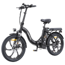 Skládací elektrické kolo 250 W Rychlost 25 km/h Dojezd 80 km Odnímatelná baterie 36 V 13 Ah Kotoučové brzdy 7 rychlostí Nosnost 120 kg 1