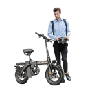 Skládací elektrokolo TOOFLY GS3, motor 250W, baterie 48V 15Ah, dojezd 30 km, 14×2.125 pláště, 3 jízdní režimy, kotoučové brzdy, LED displej 6
