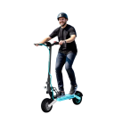 Skládací elektrokoloběžka s motorem 500 W, baterie 48V 10,4Ah, kola 10 palců, dojezd 45 km, rychlost 20 km/h, ABE certifikace, černá 8