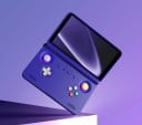 Skládací herní konzole Retroid Pocket Flip 2 s 5,5palcovým AMOLED displejem, 128GB úložištěm, 5000mAh baterií a systémem Android 6