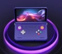 Skládací herní konzole Retroid Pocket Flip 2 s 5,5palcovým AMOLED displejem, 128GB úložištěm, 5000mAh baterií a systémem Android 7