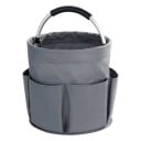 Skládací košík na náradie s otočnými vonkajšími kapsami objem 17 L priemer 28 cm a výška 28 cm 8