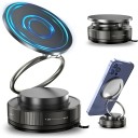 Skládací magnetický držák telefonu 120 x 60 x 30 mm 360° nastavitelný Plastový stojánek na mobil Univerzální použití 3