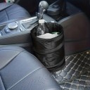 Skládací odpadkový koš do auta 20 x 16 cm Oxford cloth textilní kompaktní do držáku nápojů a interiéru vozidla 3