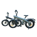 Skládací off-road elektrokolo Q3 se 2 bateriemi 48V 20Ah, motor 2000 W, tlusté pneumatiky 20" × 4,0, dojezd 240 km, 7 rychlostí 11