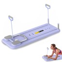 Skládací pilates podložka s počítadlom 41×106×7 cm PP doska pena fitness pomôcka pre domáce cvičenie 2