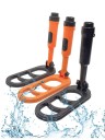 Skládací podvodní detektor kovů Q20, pulzní indukce, cívka 10 × 4 palce, vodotěsný, zvuk i vibrace, 46,5 × 10,3 cm, na pláž a potápění 3