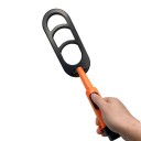 Skládací podvodní detektor kovů Q20, pulzní indukce, cívka 10 × 4 palce, vodotěsný, zvuk i vibrace, 46,5 × 10,3 cm, na pláž a potápění 4