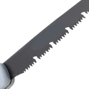 Skládací ruční pila Multifunkční přenosná pila na dřevo 18 cm SK5 legovaná ocel s teflonovým povrchem Černobílá Na kempování a řezání větví 3