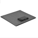 Skládací solární panel 80 W s výstupy USB-C a USB i DC 87 x 32,1 cm rozložený Přenosná nabíječka s oky pro zavěšení Šedý Na kempování 3