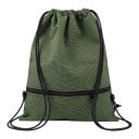 Skládací stahovací batoh na chrbát 44 x 36 cm Ľahký športový vak z oxfordu s kapsou na zips Unisex Na posilovňu aj výlety 1